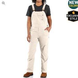Carhartt Women's Natural Color Overalls Size M (8/10)